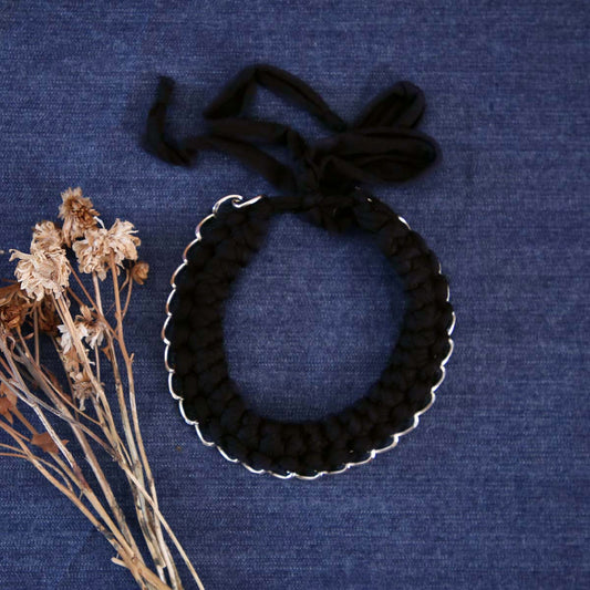 Black Crochet Choker