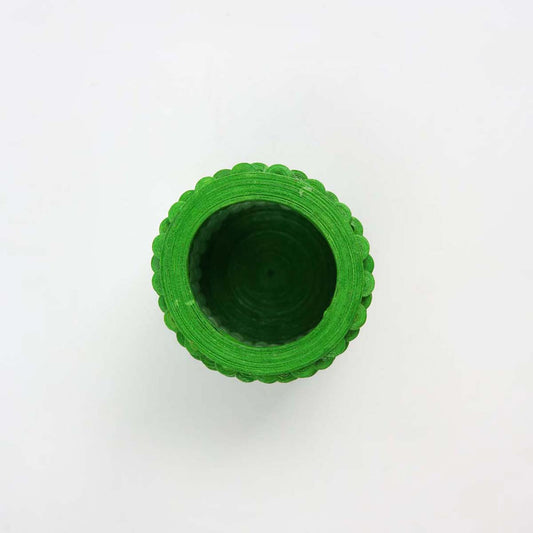 Green Paper Pencil Holder