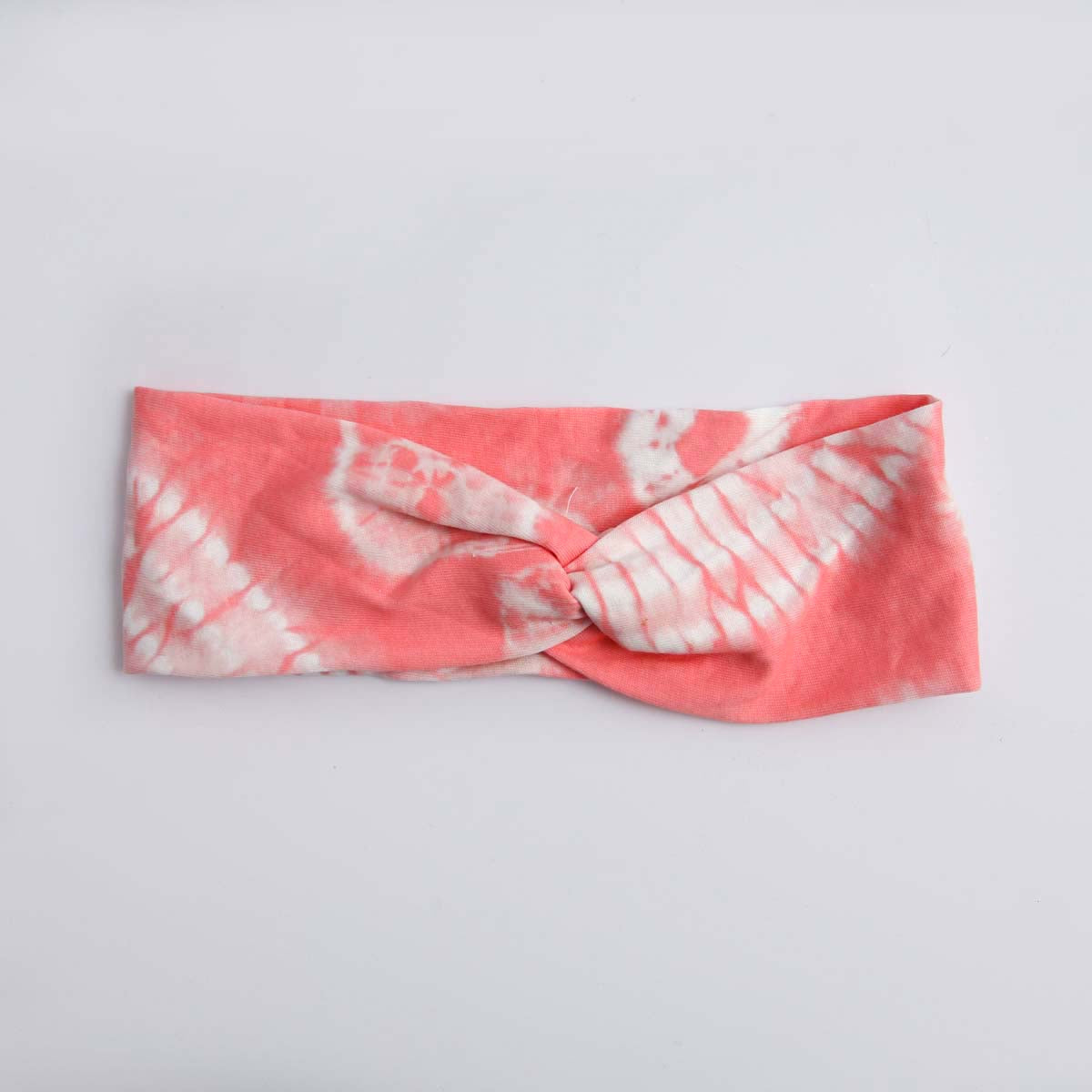 Pink Stretchy Tie Dye Head Band
