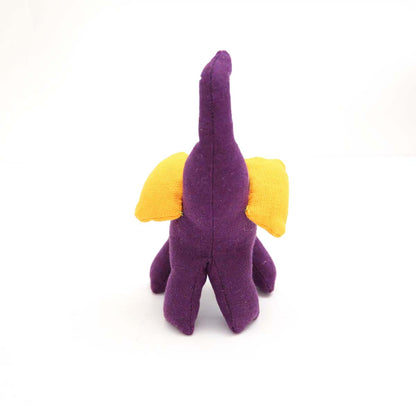 Purple Ellie Handloom Soft Toy