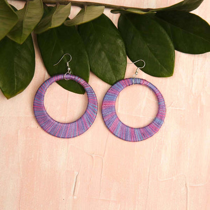 Bubblegum Hoop Earrings