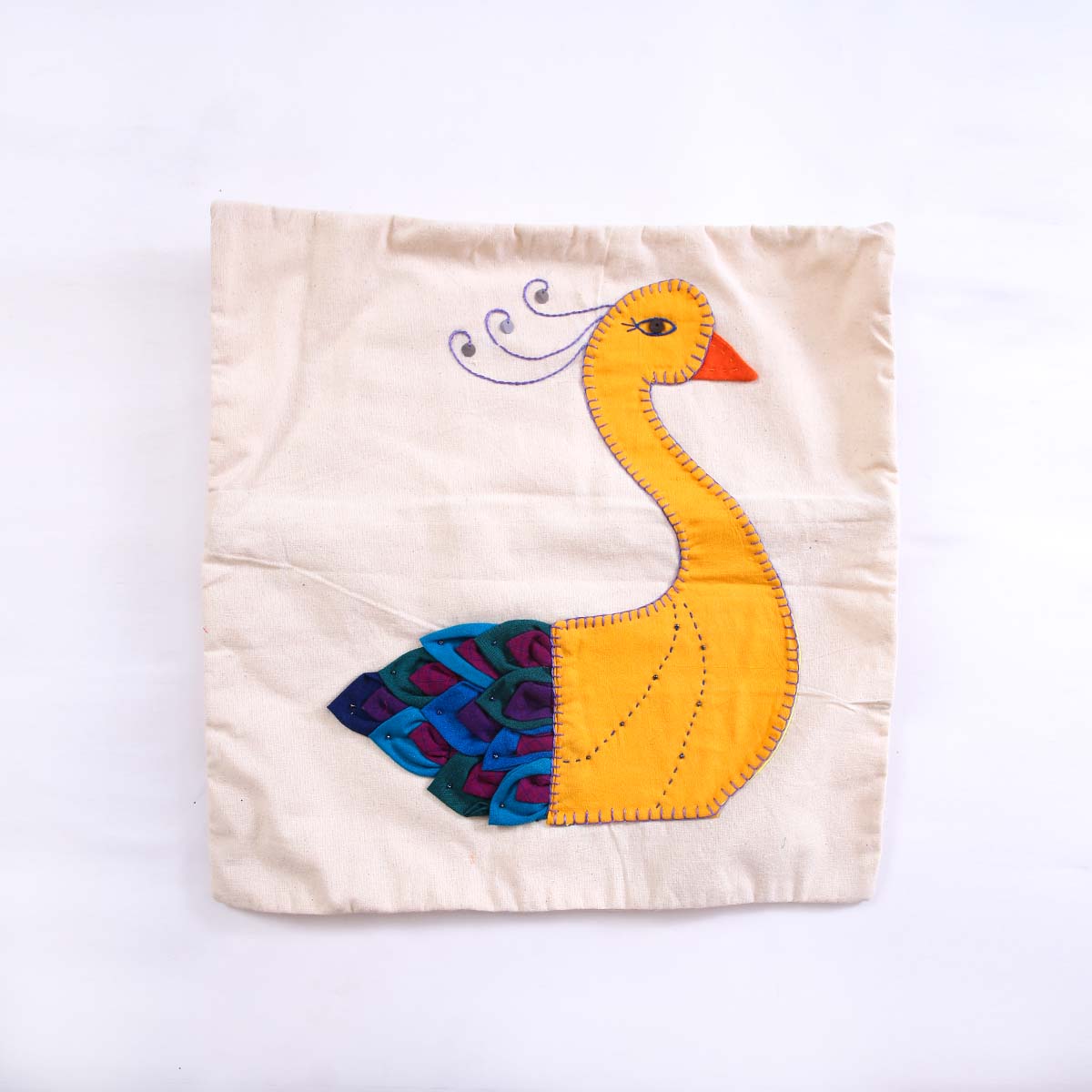 Dawdling Duck Cushion Cover
