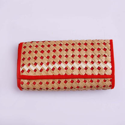 Orange Knot Palmyra Wallet