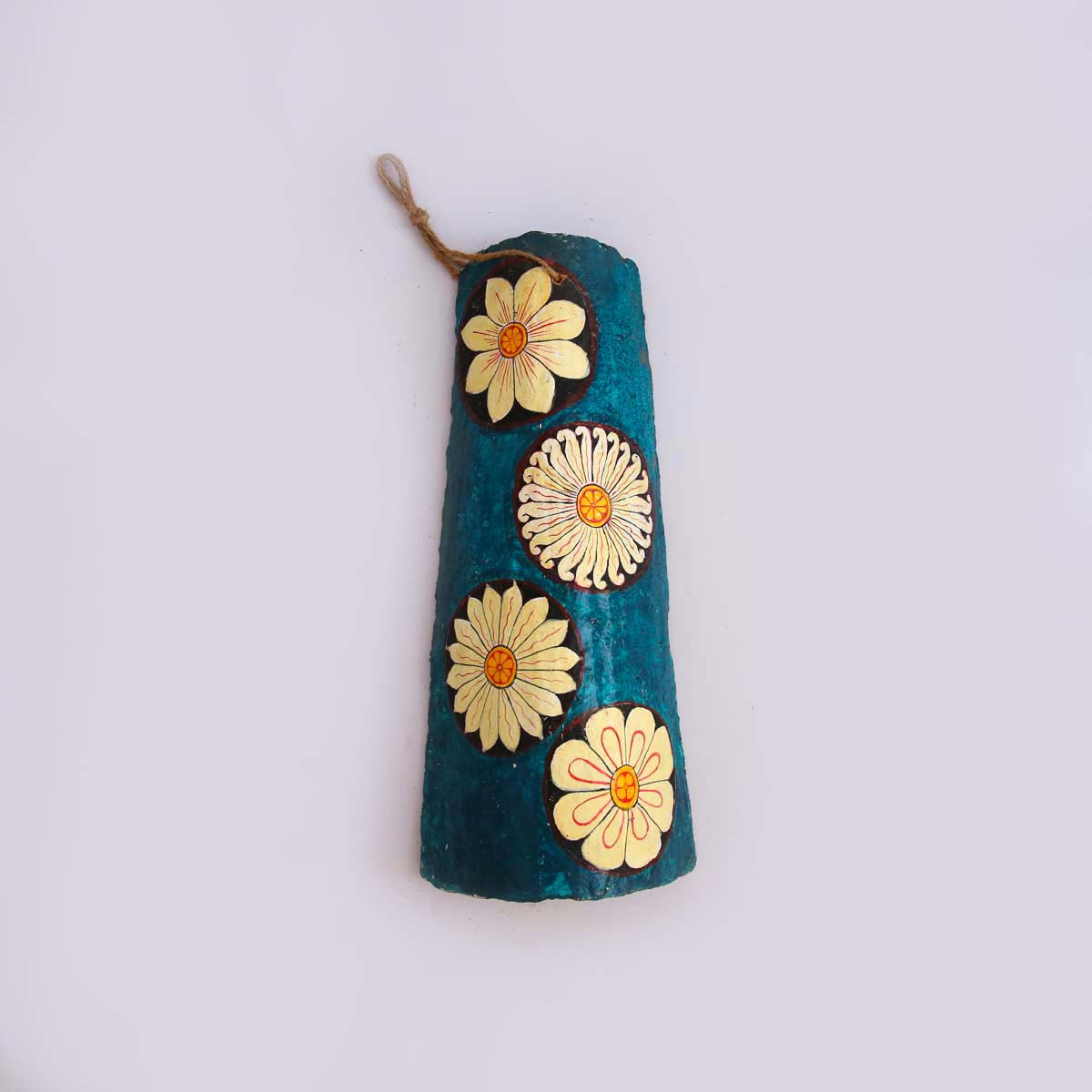 Blue Florals Ulu Wall Hanging