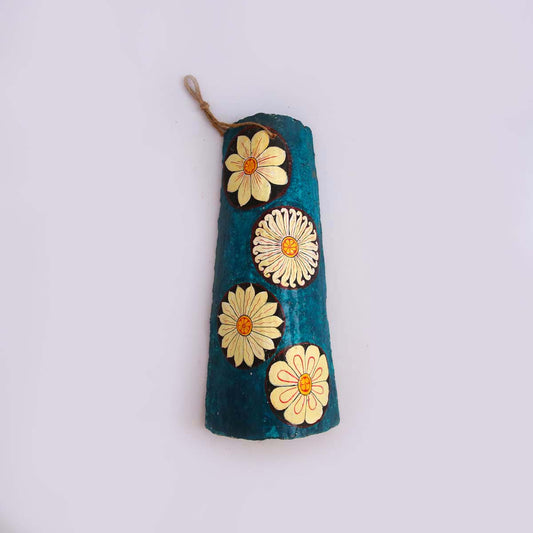 Blue Florals Ulu Wall Hanging