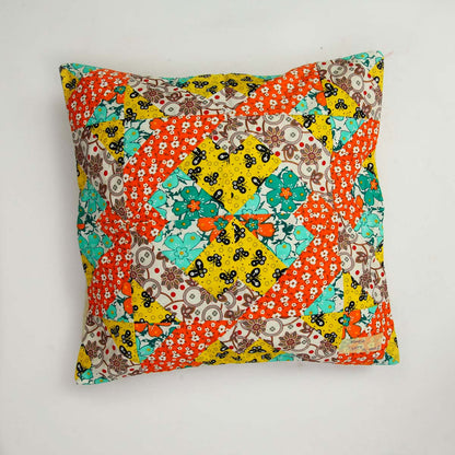 Magic Square Patchwork Cushion Cover
