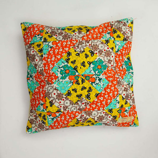 Magic Square Patchwork Cushion Cover