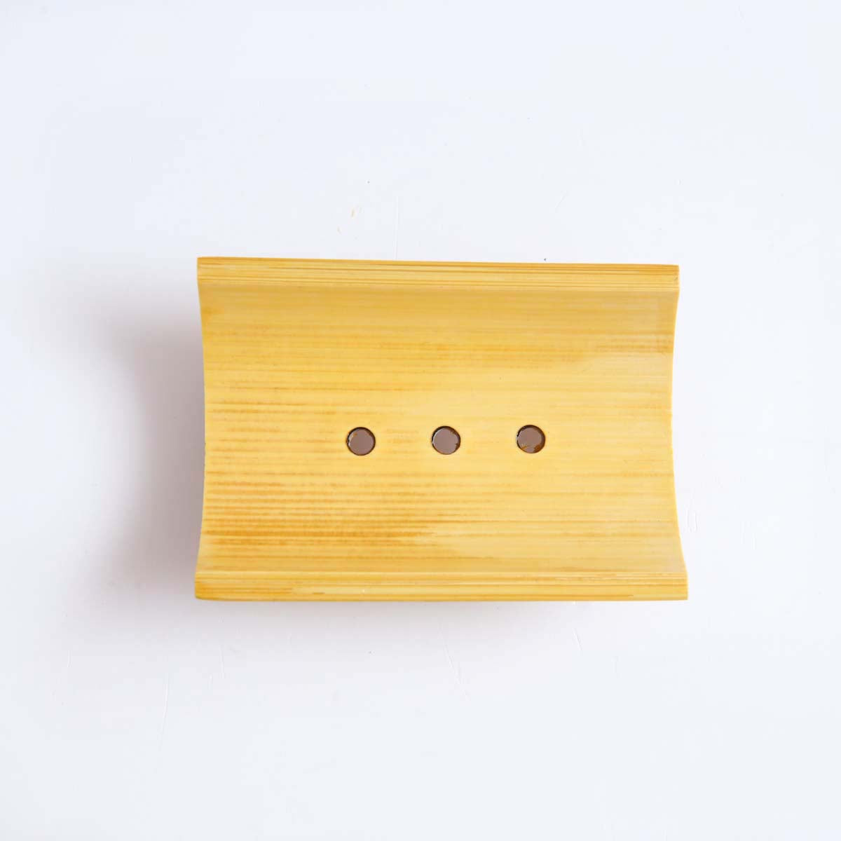 Flat Bamboo Soap Dish