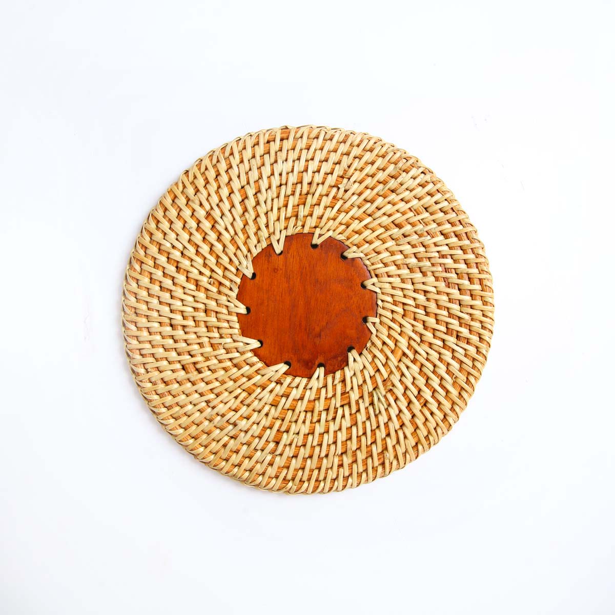 Orange Cane Table Mat