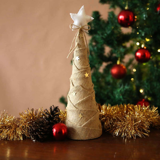 Burlap Thread Christmas Tree
