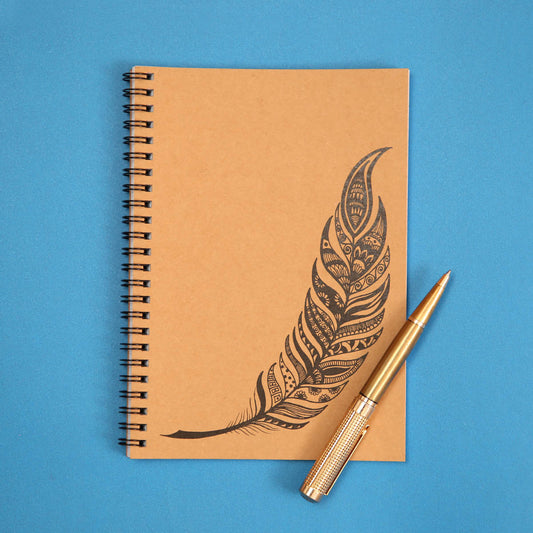 Fallen Feather A5 Noteboo