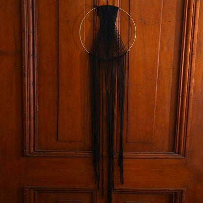 Black Panther Macrame Dream Catcher