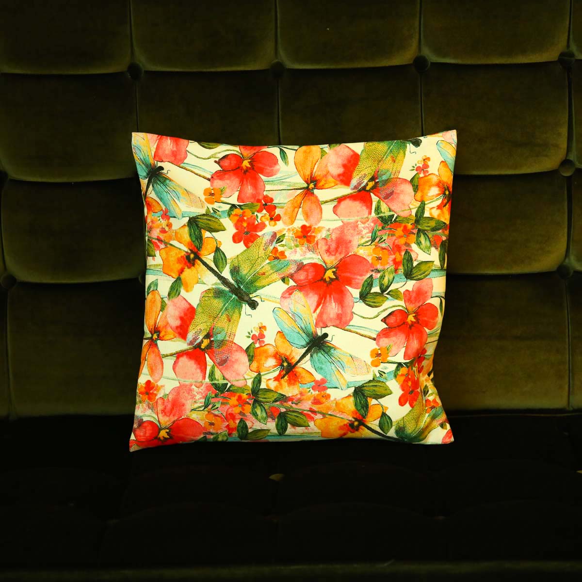 Picasson Floral Cushion Cover