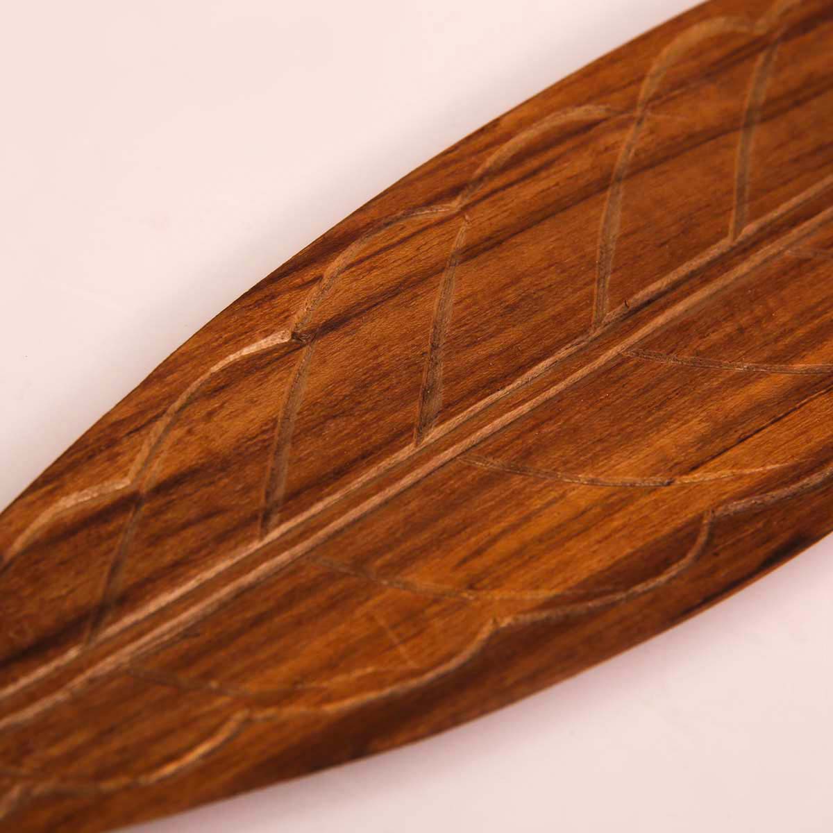 Natural Araliya Wooden Incense Stick Holder