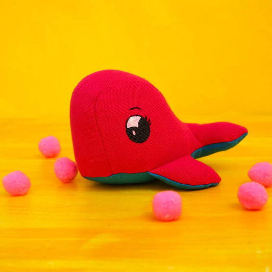 Handloom Baby Whale Soft Toy