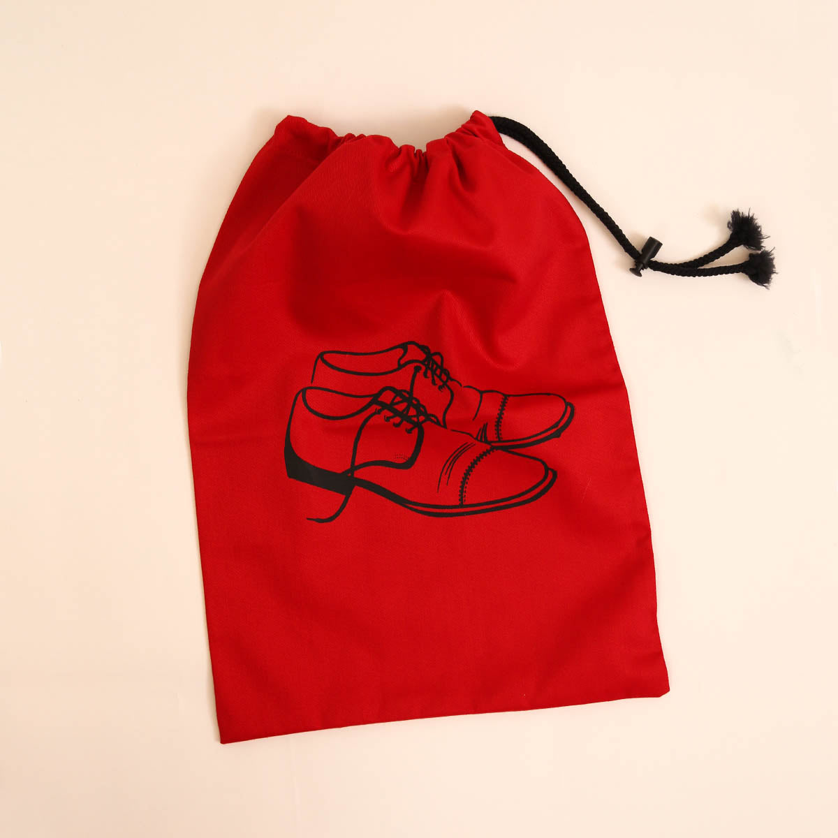 Red Dirty Sole Shoe Bag