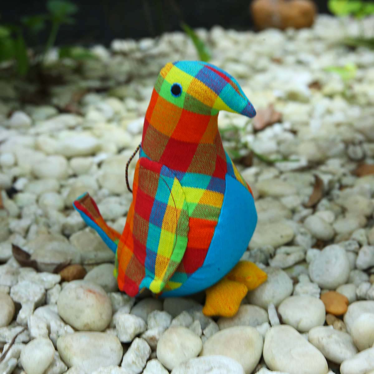 Blue Parrot Handloom Soft Toy