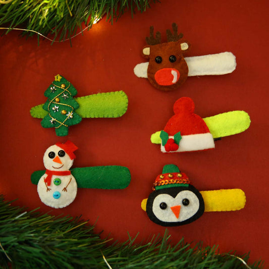 Christmas Collection Hair Clip Set