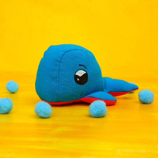 Handloom Baby Whale Soft Toy