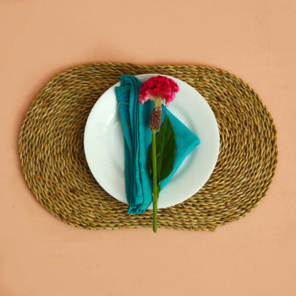 Oval Reed Table Mat