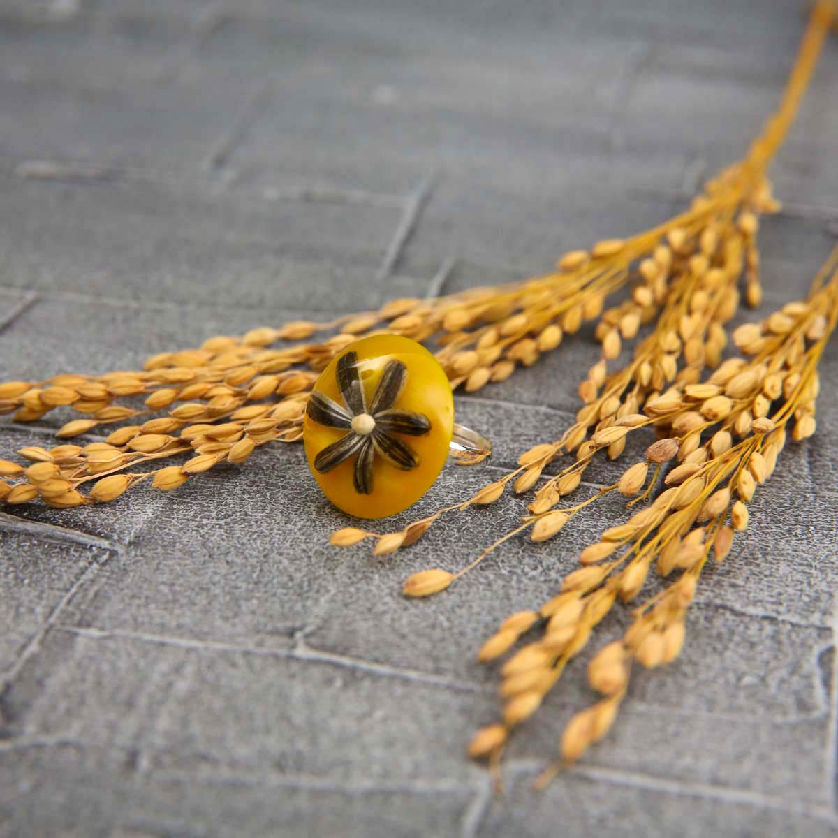 Sunflower Seed Ring