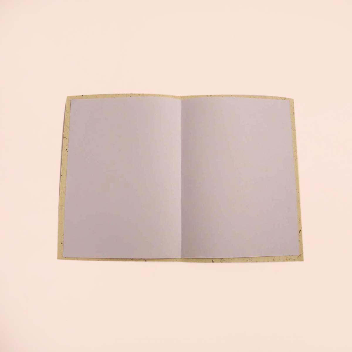 Blue Santa Christmas Card
