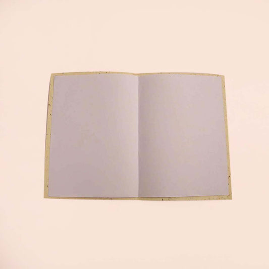 Blue Santa Christmas Card