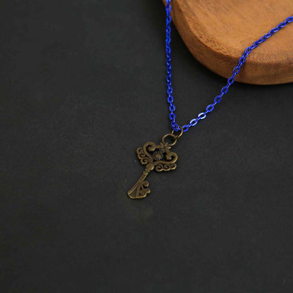 Brass Key Necklace