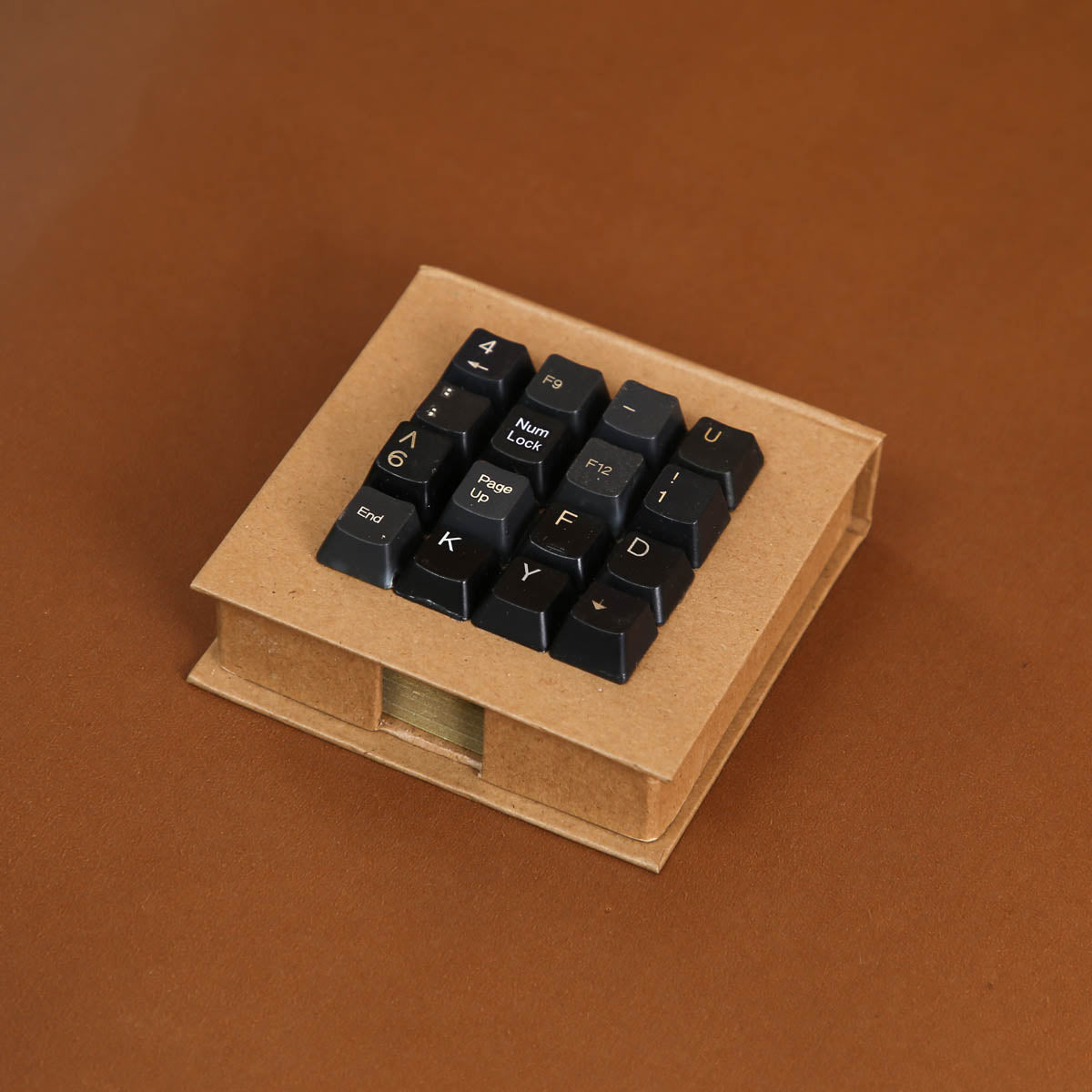 Upcycled Keyboard Notepaper Stack