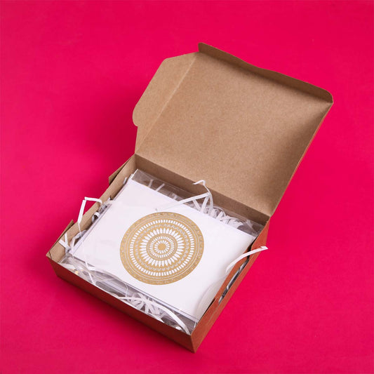 Gold Foil Lola Mandala Card Set