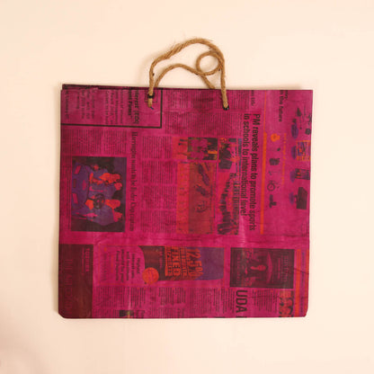 Pink Faluda Paper Bag