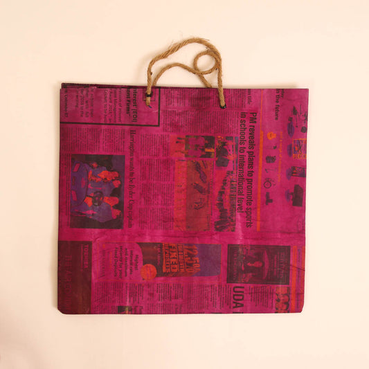 Pink Faluda Paper Bag