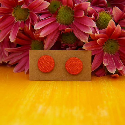 Sun Rays Handloom Stud Earrings