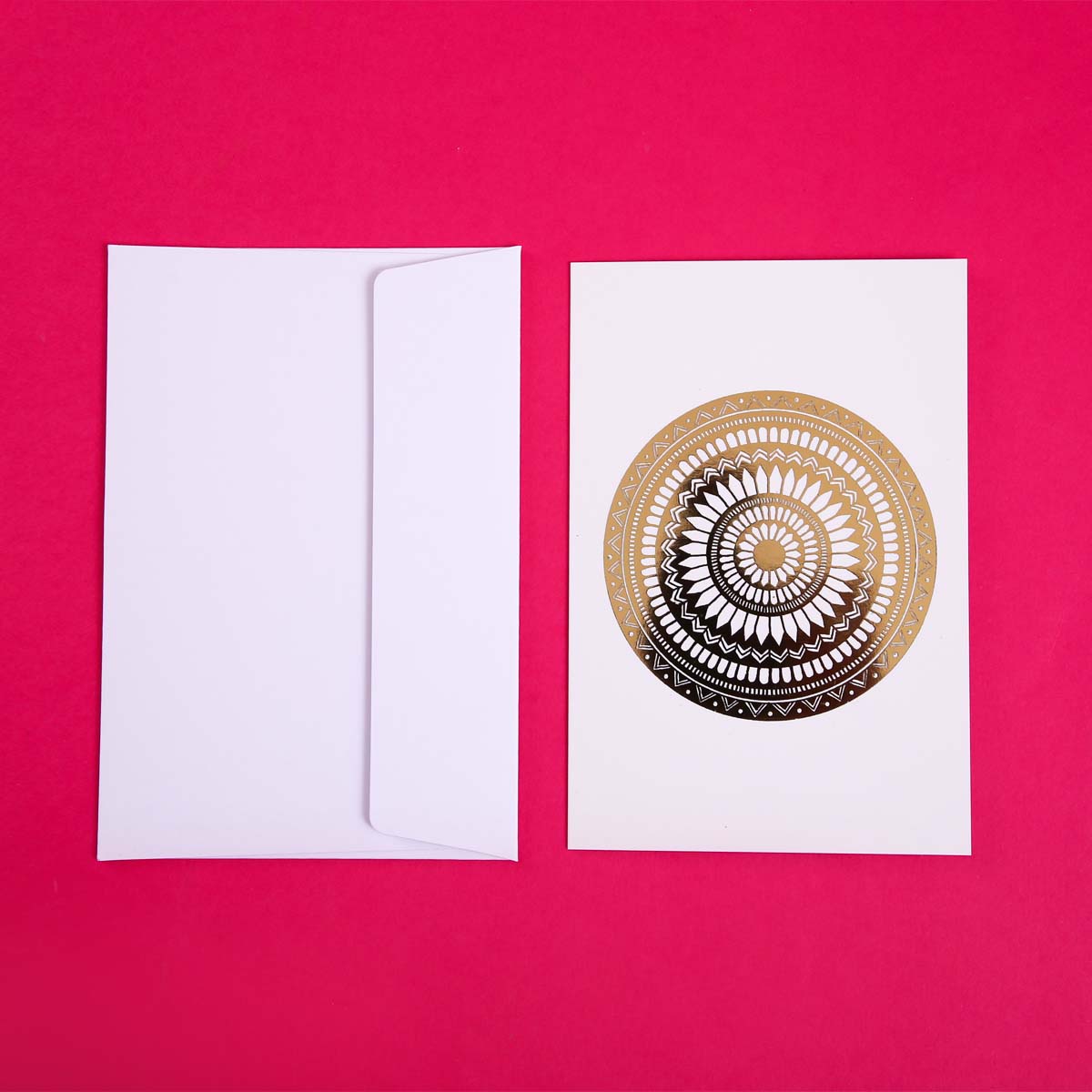 Gold Foil Lola Mandala Card Set