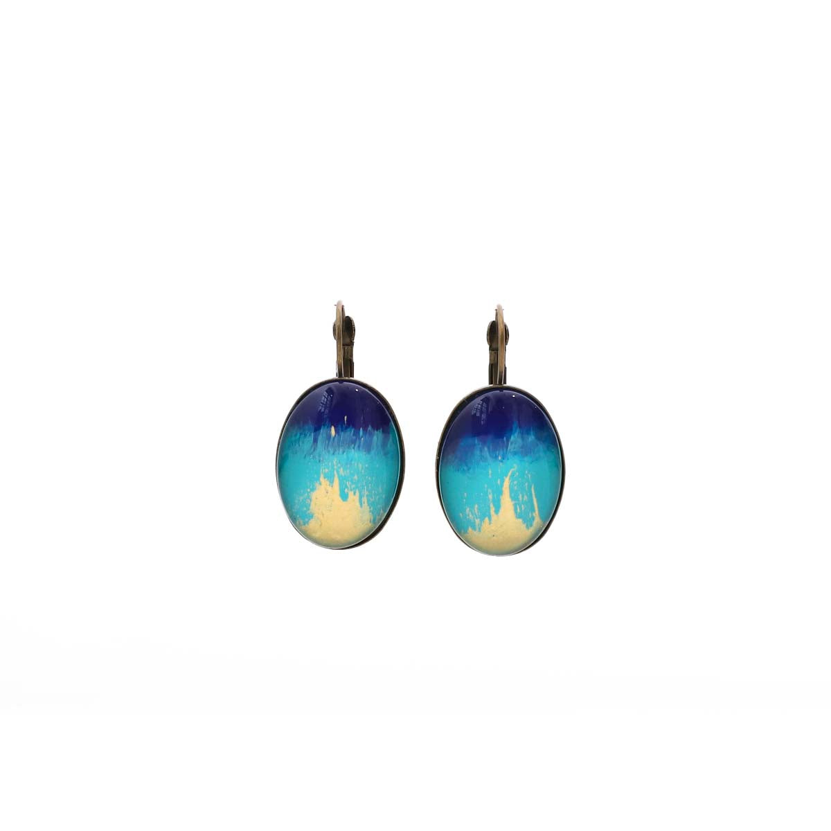 Peacock Hues Earrings
