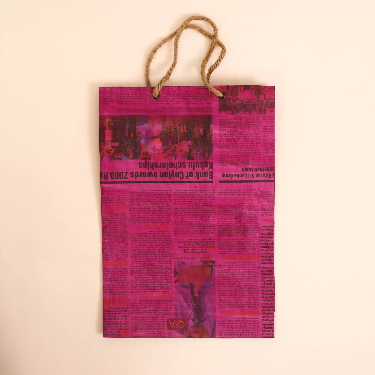 Jambu Pink Paper Bag