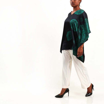 Jaded Silk Batik Top