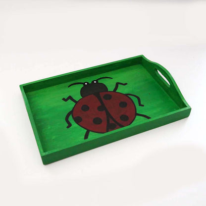 Lady Bird Wooden Tray