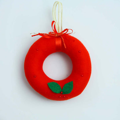Holly Wreath Ornament