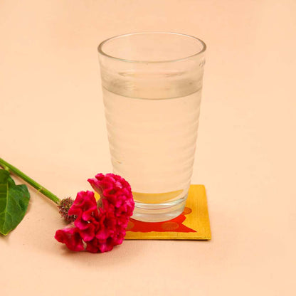 Artisnal Wooden Christmas Coaster Set