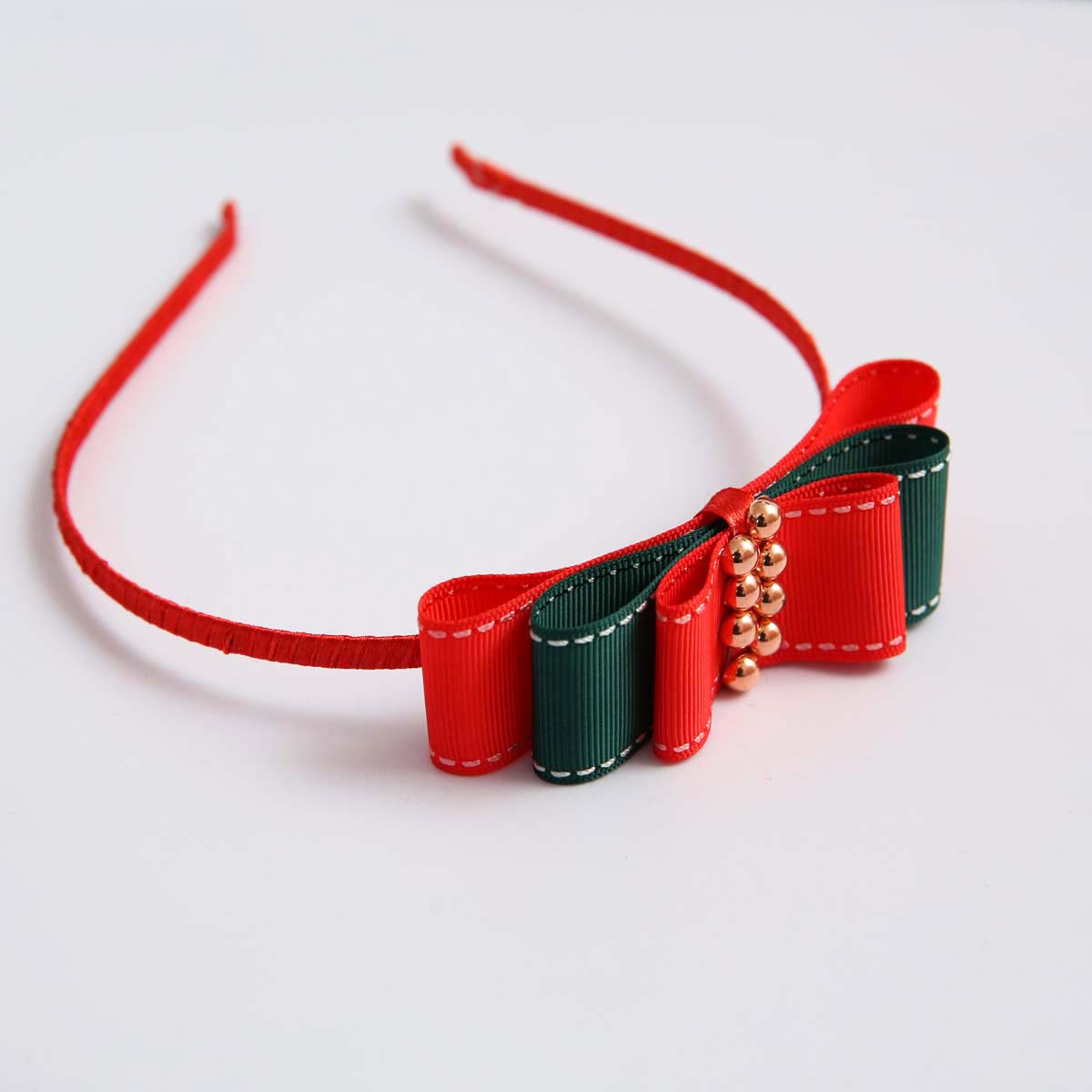 Triple Bow Christmas Headband