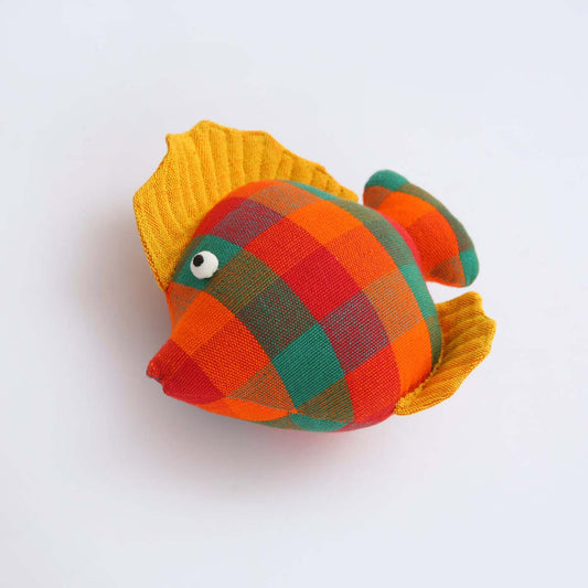 Flounder Fish Handloom Soft Toy