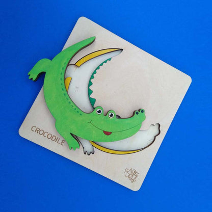 Wooden Croc Puzzle