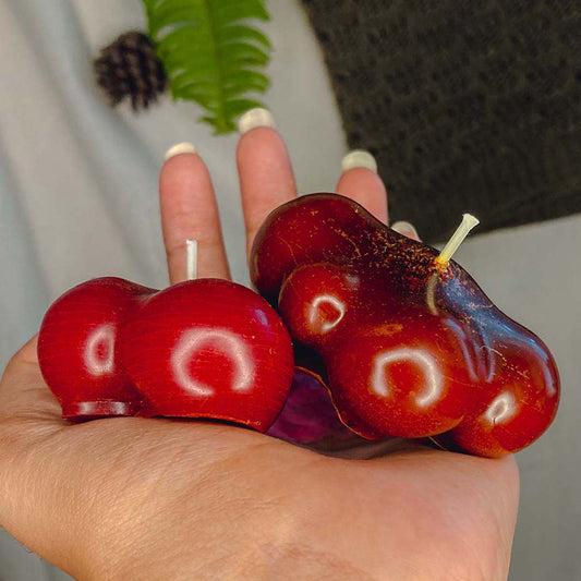Gingerbread Cloud Candle