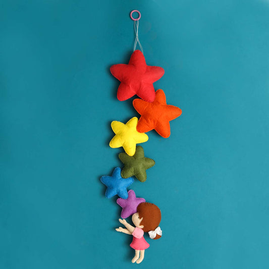 Rainbow Star Wall Hanger