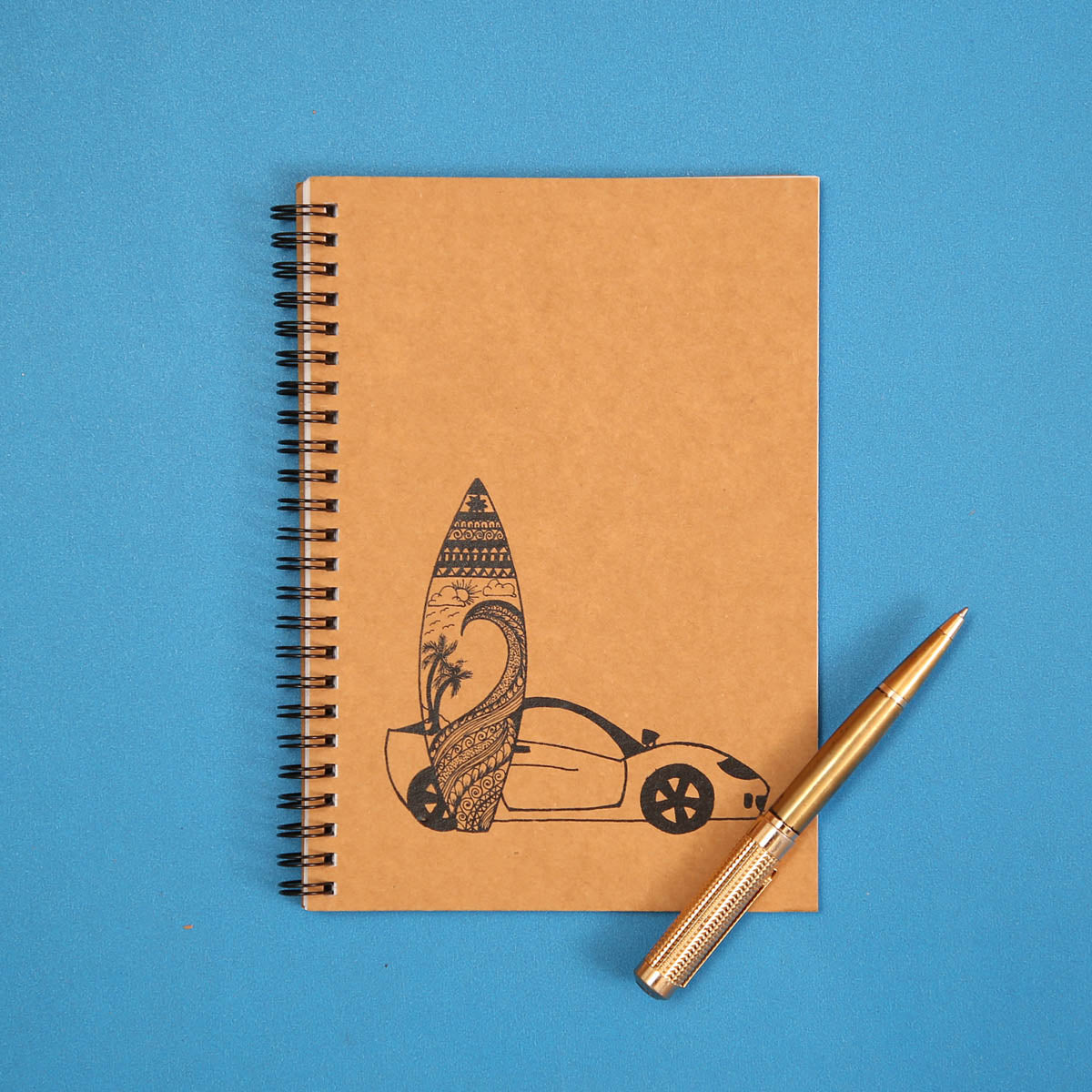 Road To Arugambay A5 Notebook