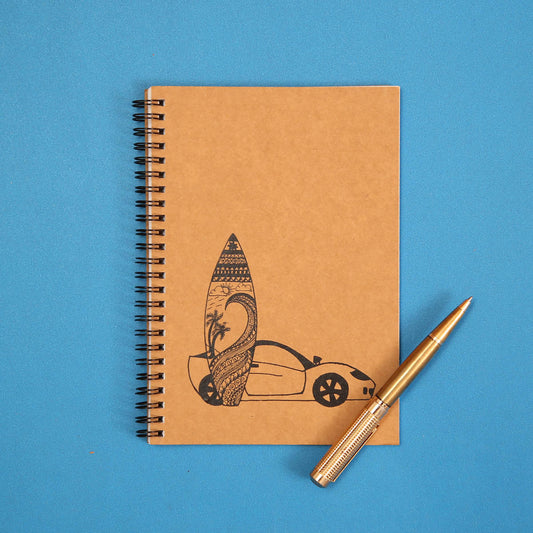 Road To Arugambay A5 Notebook