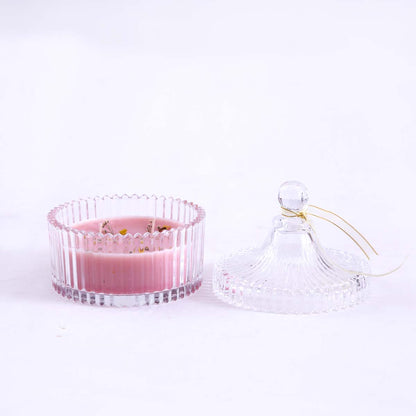 Lavender Carousel Candle