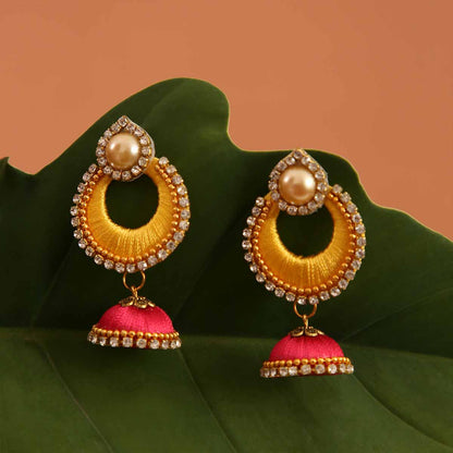 Sunset Jhumka Earrings