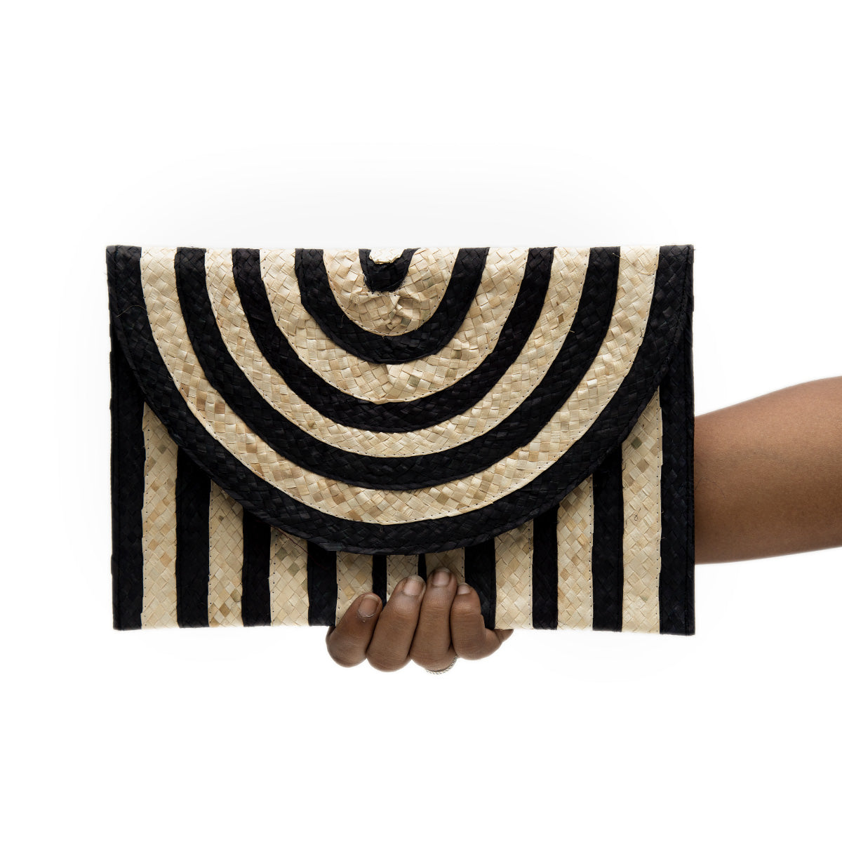 Black and White Plamyrah Clutch